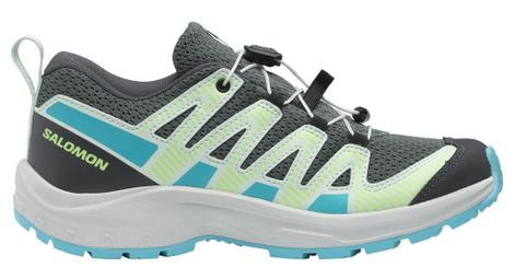 Chaussures Trail Salomon XA Pro V8 Bleu/Vert Enfant