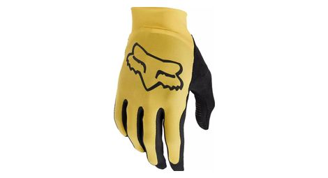 Guantes largos fox flexair amarillos