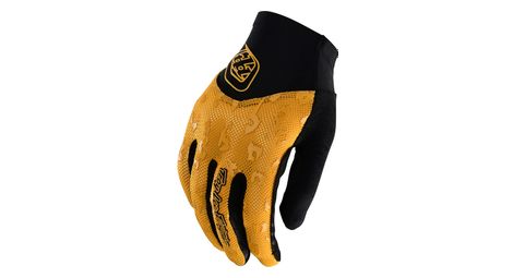 Gants troy lee designs femme ace 2 0 panther honey jaune