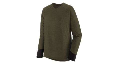Maillot manches longues patagonia dirt craft jersey homme vert