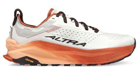 Altra olympus 6 trail shoes white/orange men's