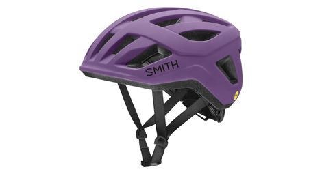 smith signal mips road bike helmet purple