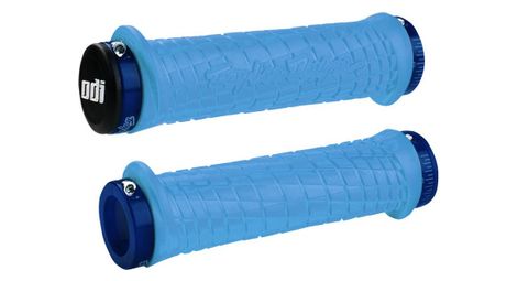 Troy lee designs paio di odi lock on grip blu