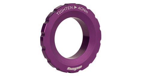 Ecrou centerlock hope external violet