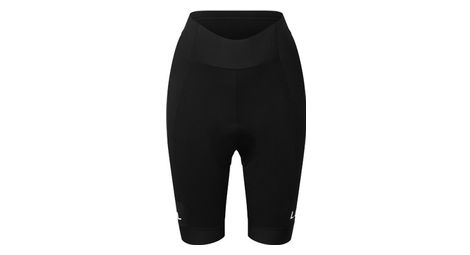 Kurze trägerlose radhose damen le col sport schwarz