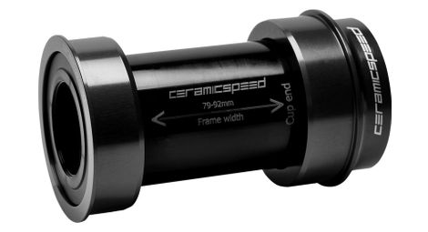 Ceramicspeed bbright / shimano / fsa / rotor 24mm black press case