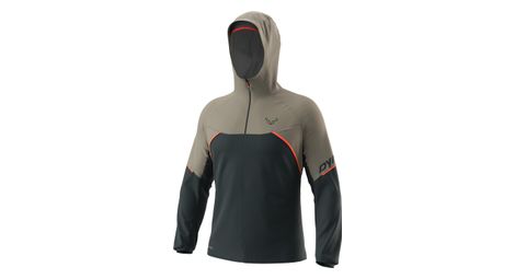 Chaqueta impermeable dynafit alpine gtx azul caqui para hombre