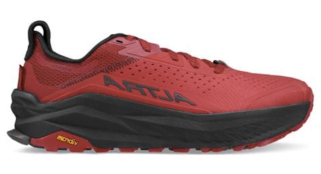 Zapatillas altra olympus 6 trail rojo/negro hombre