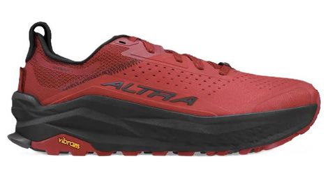 Chaussures trail altra olympus 6 rouge/noir homme