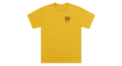 Camiseta de manga corta Troy Lee Designs Yellow Smiley