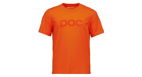 Camiseta de manga corta Poc Jr Niños Naranja