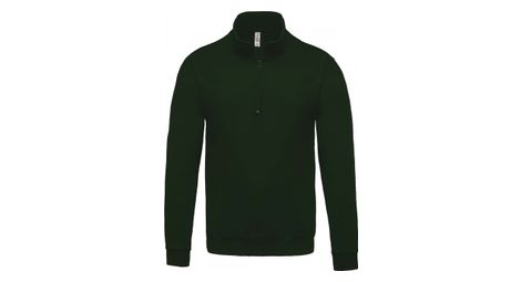 Sweathirt kariban col zippe