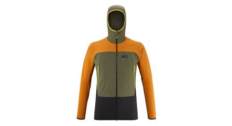 Veste softshell millet fusion xcs homme orange