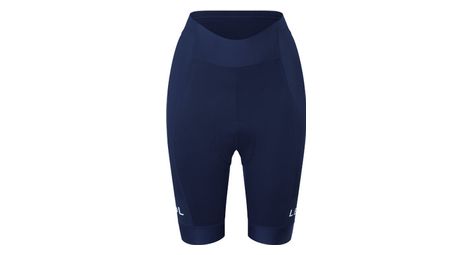 Kurze trägerlose radhose damen le col sport navy blue s