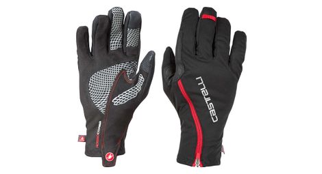 Guantes de invierno castelli spettacolo ros negro rojo