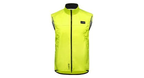 Gore wear everyday sleeveless vest giallo fluo