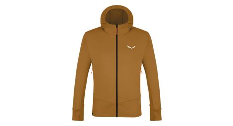 Veste polaire salewa puez polarlite marron