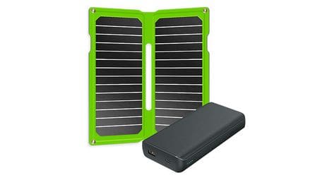 Kit solaire powertec 16w charge pc ultra léger