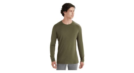 Uomo Icebreaker Merino 200 Oasis Green Baselayer