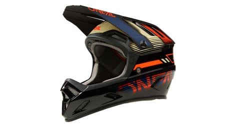 Casco integrale o'neal backflip eclipse arancio / blu