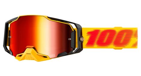 Masque 100% Armega Tetsu/Verre Mirror Red