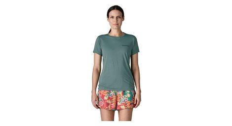 Camiseta técnica Patagonia Cap Cool Daily Mother Rays azul para mujer