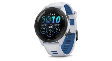 Garmin forerunner 265 blanc/bleu