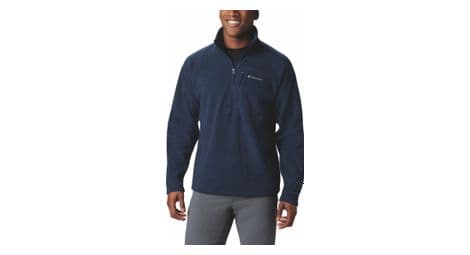 Columbia fast trek iii 1/2 zip fleecejacke blau