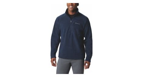 Polaire columbia fast trek iii 1/2 zip bleu