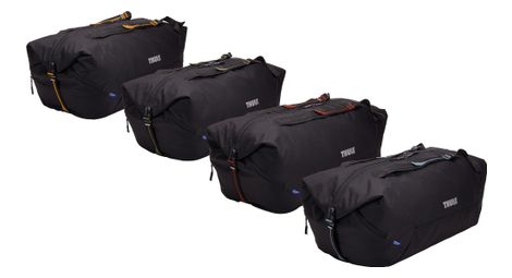 Ensemble de sacs de voyage thule gopack 300l (4x75l) noir