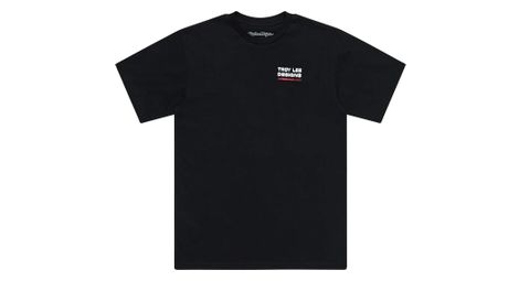 Troy Lee Designs Factory Korte Mouw T-shirt Zwart