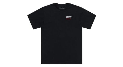 Troy Lee Designs Factory Kurzarm T-Shirt Schwarz