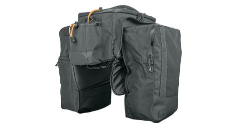 Sacoche de Porte-Bagages SKS Infinity Urban Trunkbag XL 8L + 2x9L Noir