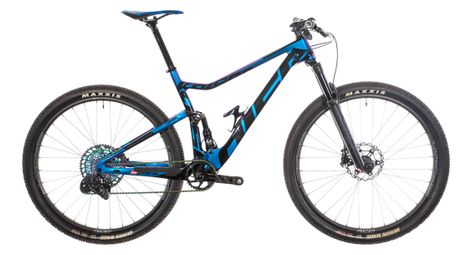 Prodotto rigenerato - kaiser k-one fs sram xx1 eagle axs 12v mountain bike blu/viola 2021