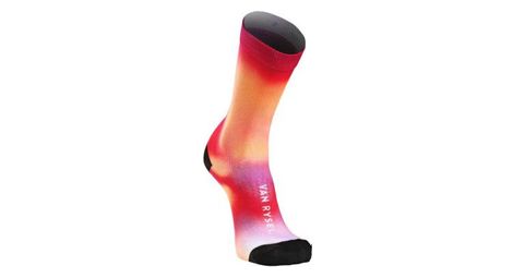 Calcetines unisex van rysel 900 rojo degradado