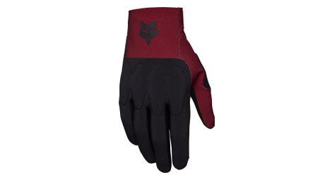 Fox defend d3o naranja óxido guantes largos