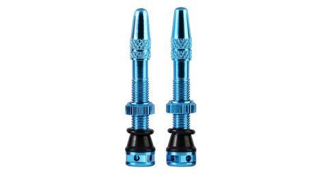 Valves tubeless sb3 mkii 35 mm aluminium bleu