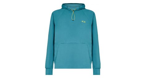 Sweat a capuche oakley foundational bleu turquoise