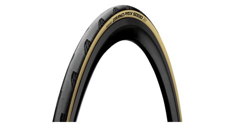continental gp 5000 road tire 700 mm folding tubetype vectran breaker blackchili cream sidewalls