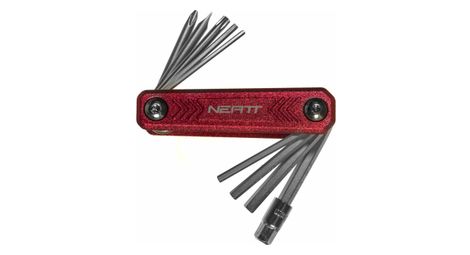 Multi-outils 10 fonctions neatt rouge