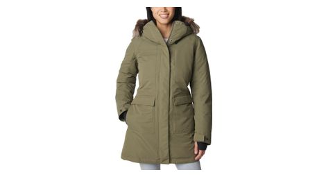 Parka impermeable femme columbia little si vert