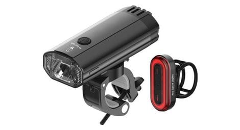 1200 et 100 lumen set de lumières pour vélo - usb rechargeable