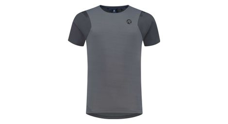 Maillot manches courtes vtt velo rogelli adventure distance - homme - gris