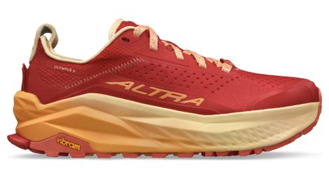 Altra olympus 6 trailrunning-schuhe rot/orange damen