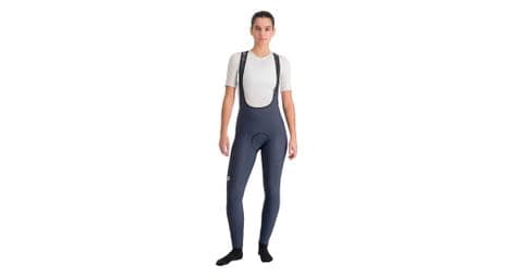 Culotte con tirantes sportful classic para mujer azul