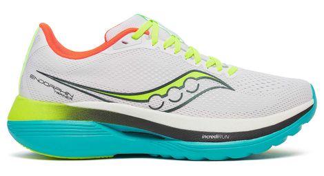 saucony endorphin trainer running shoes white multicolor men s