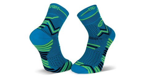 Chaussettes bv sport trail ultra bleu vert