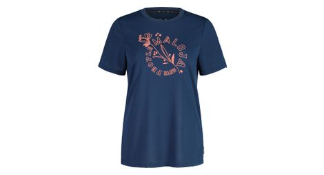 T shirt femme maloja karkogelm bleu