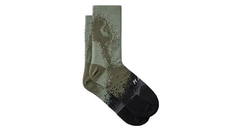 Chaussettes maap blurred out kaki   noir