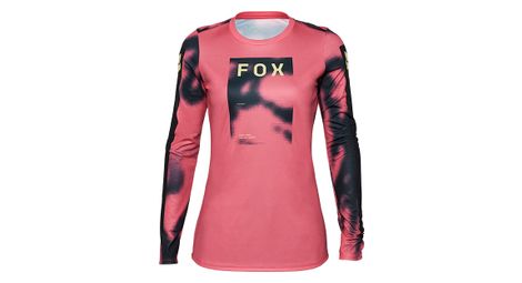 Camiseta de manga larga fox ranger pink para mujer